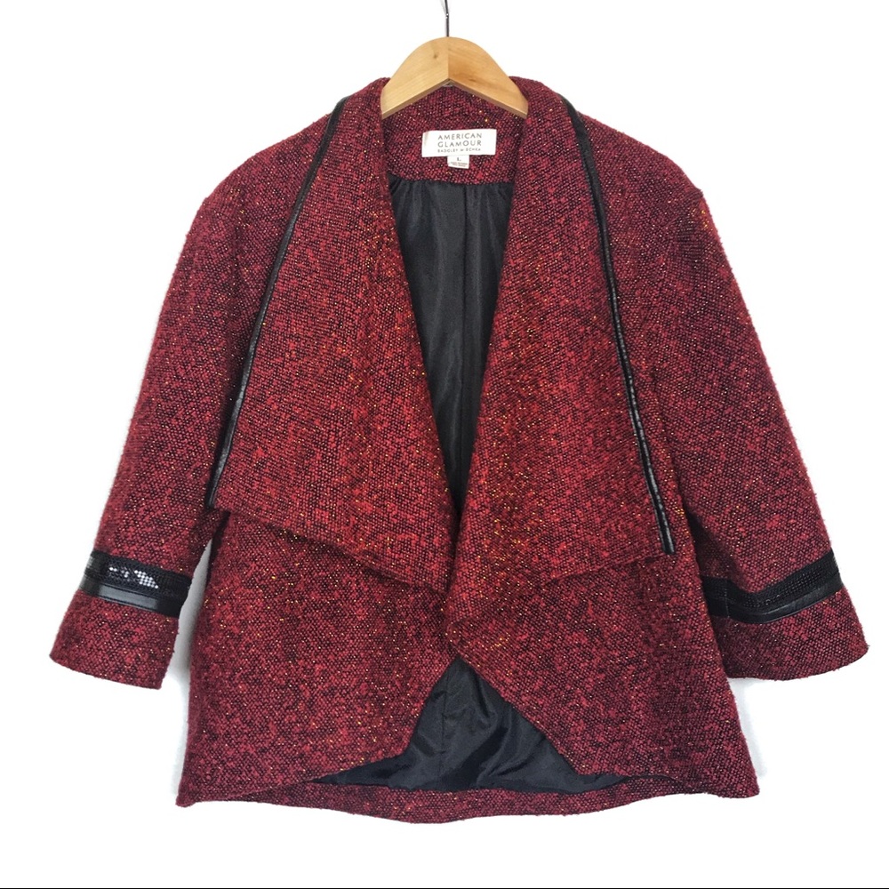 Badgley Mischka American Glamour
 Tweed Jacket L